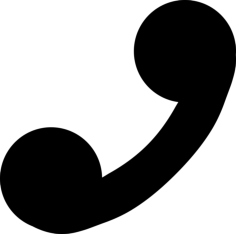 Call Black Auricular Shape Digital Sketch Svg Design, Free Vectors File